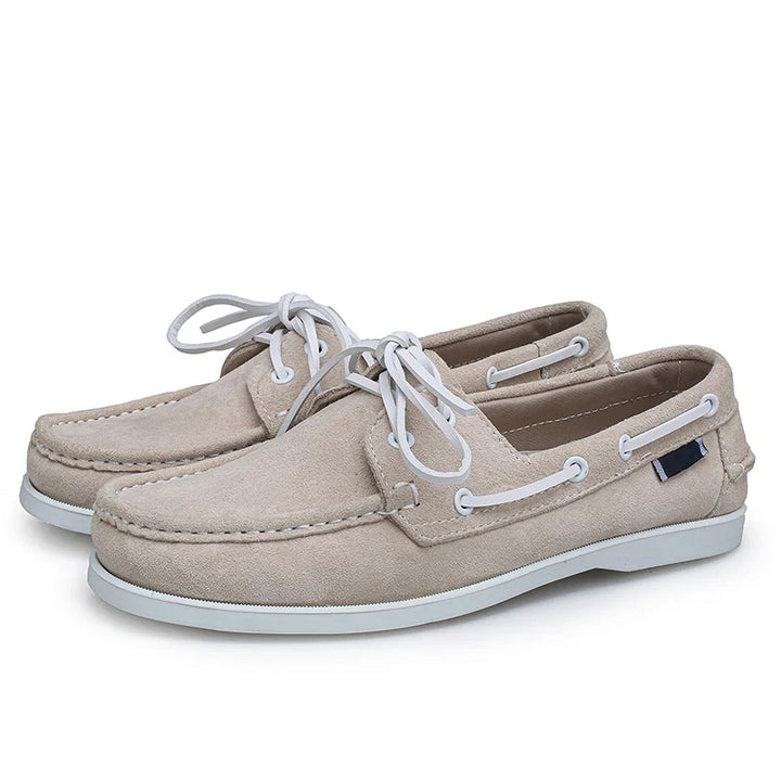 Seafarer Suede Boat Loafers