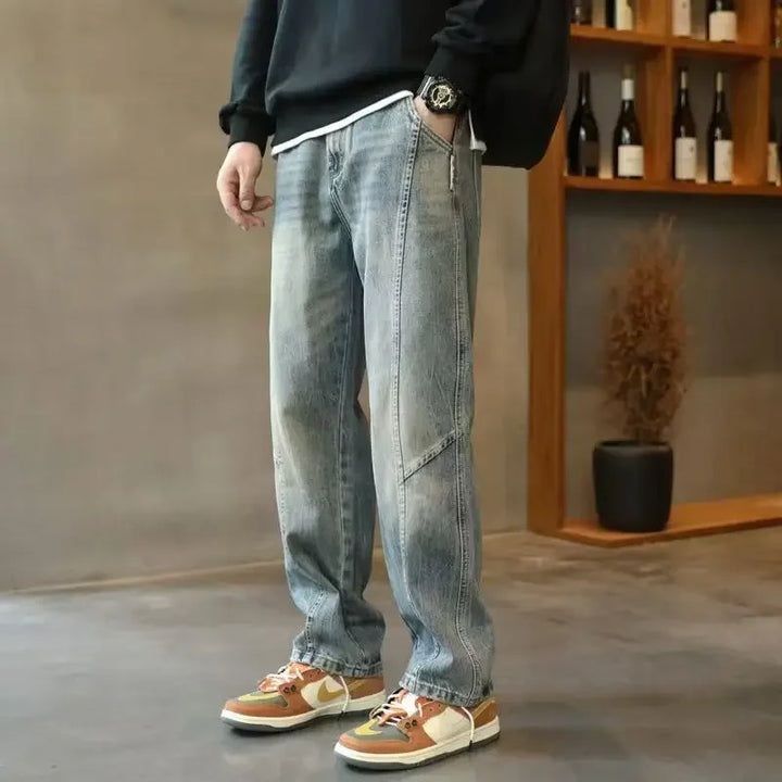 Marcel Men's Denim Straight Leg Pants