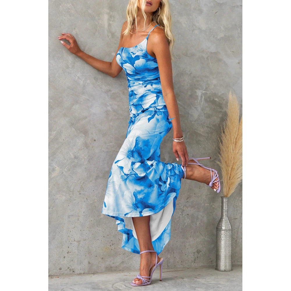Cosima Women's Floral Strapless Maxi Dress