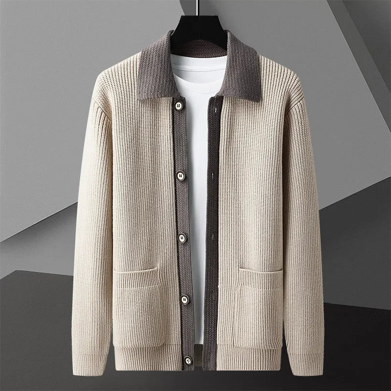 Briarwood Men's Ribbed Knit Cardigan