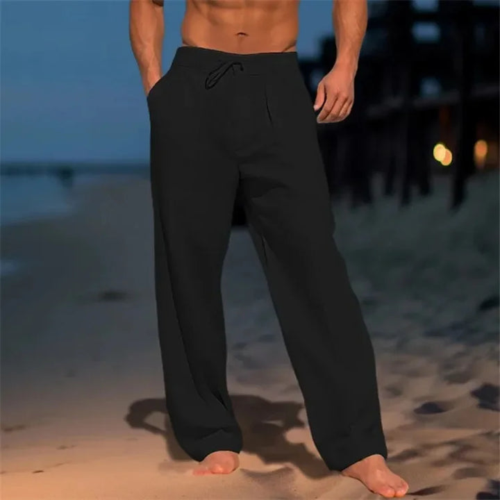 Harland Men's Linen Drawstring Pants