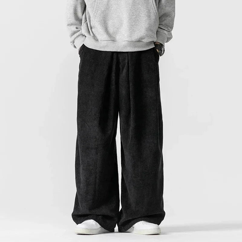 Knox Wide-Leg Corduroy Sweatants