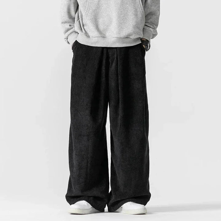 Knox Wide-Leg Corduroy Sweatants