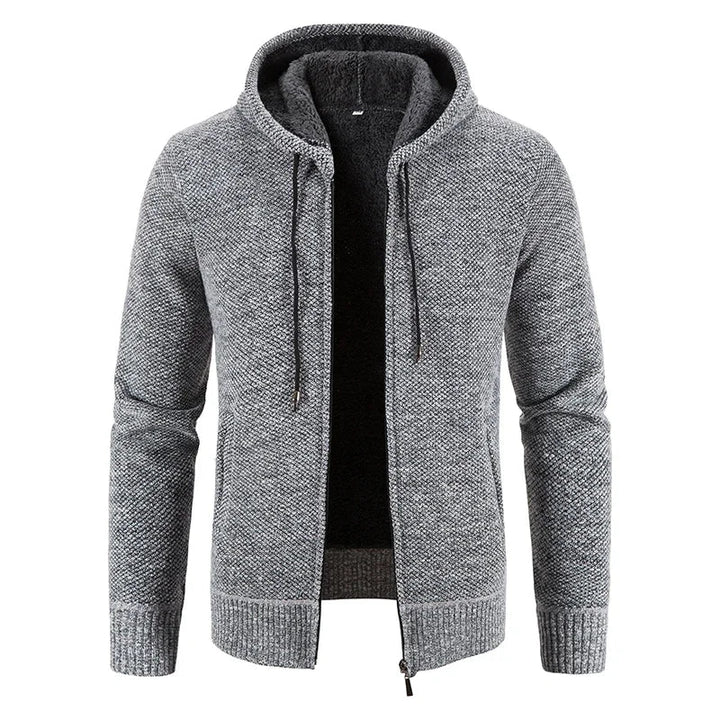 Ashwell Men's Knit Hooded Cardigan