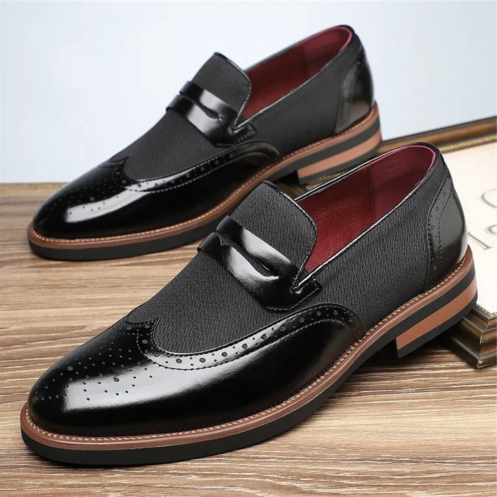 Wellston Men's Genuine Leather Loafers