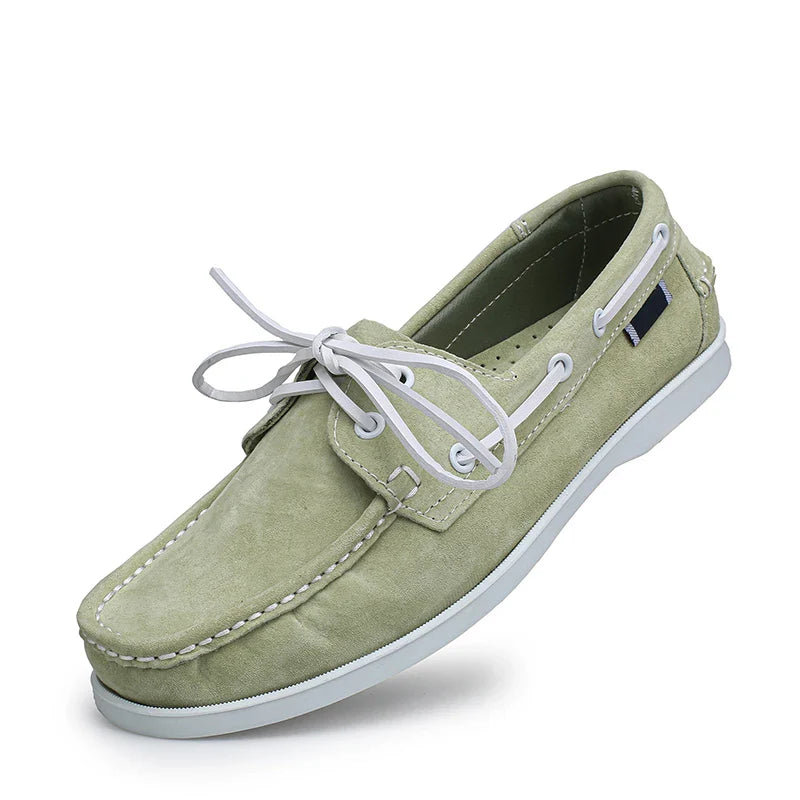 Seafarer Suede Boat Loafers