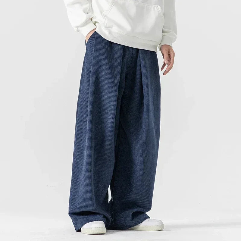 Knox Wide-Leg Corduroy Sweatants