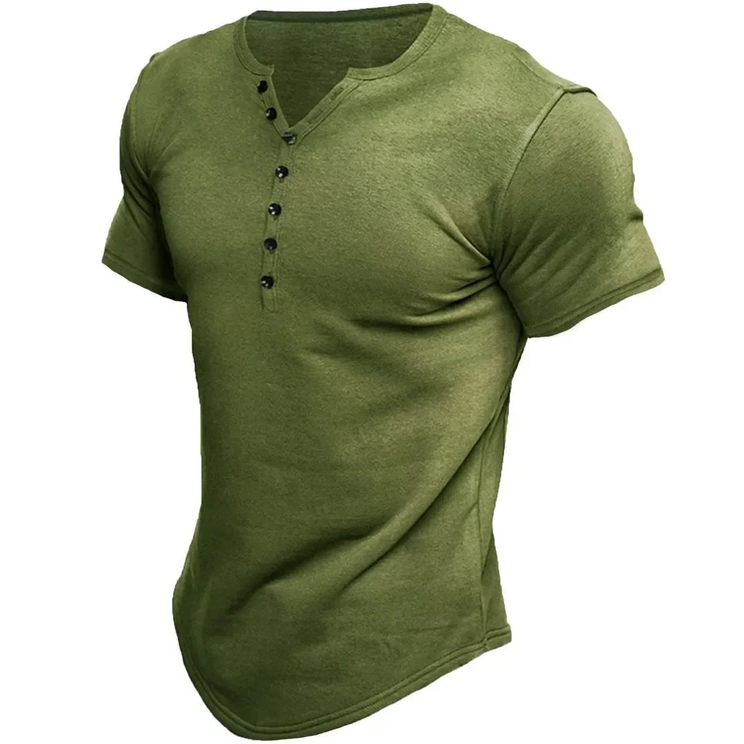 Hawthorne Men's Henley Short Sleeve T-Shirt