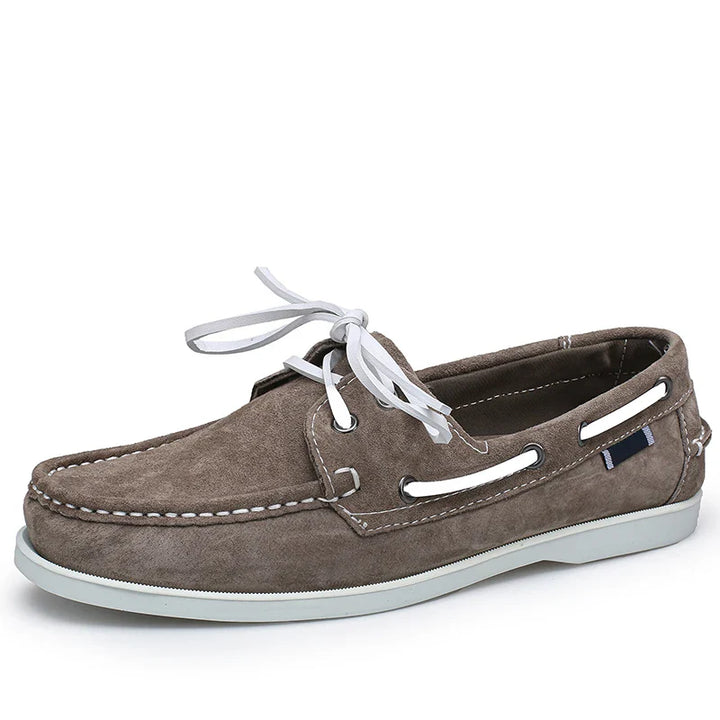 Seafarer Suede Boat Loafers
