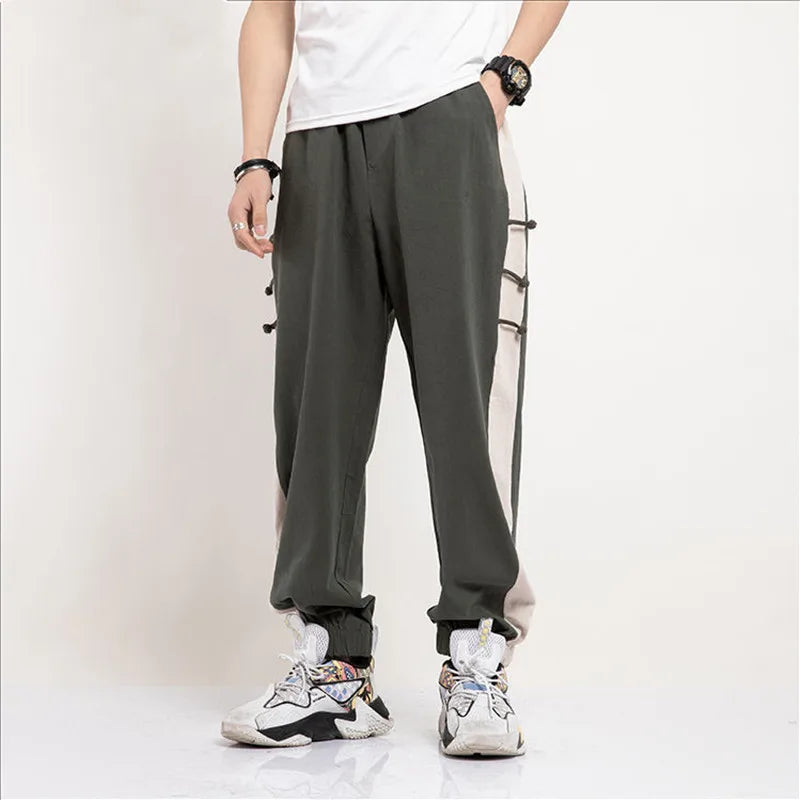 Garran Men's Relaxed Fit Linen Joggers