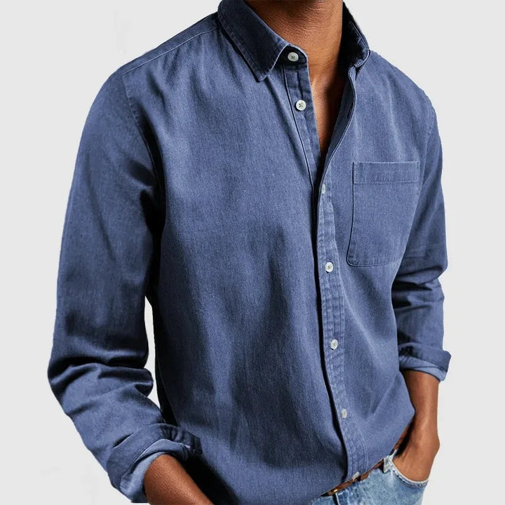 Thatcher Men's Cotton Button-Up Shirt