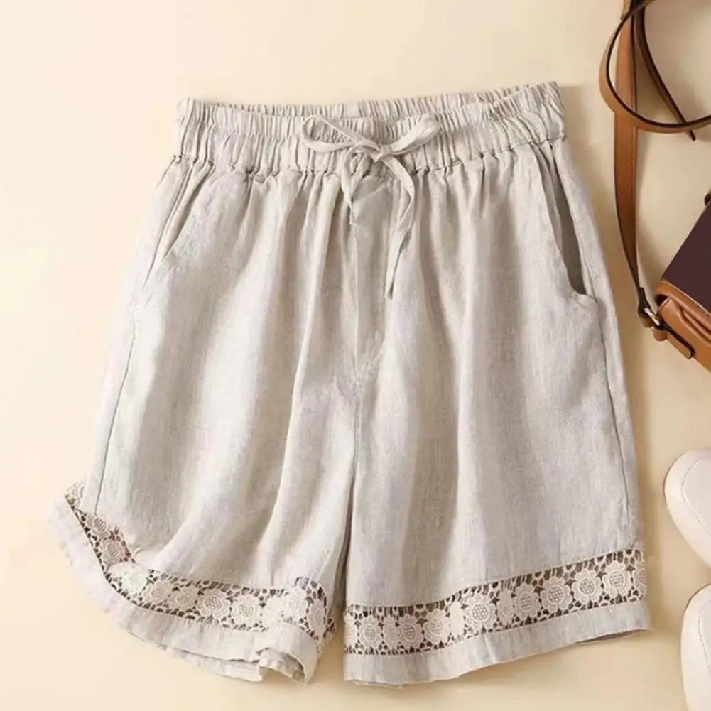 Everly Women's Linen Shorts