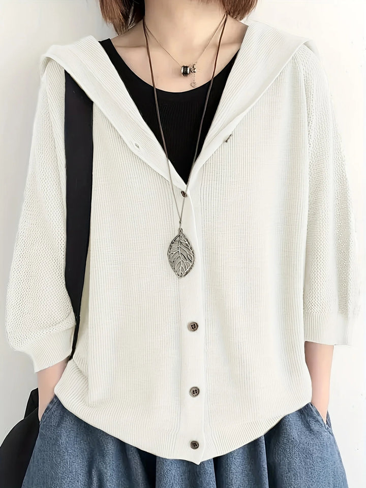 Callan Women's Ribbed Cardigan Sweater