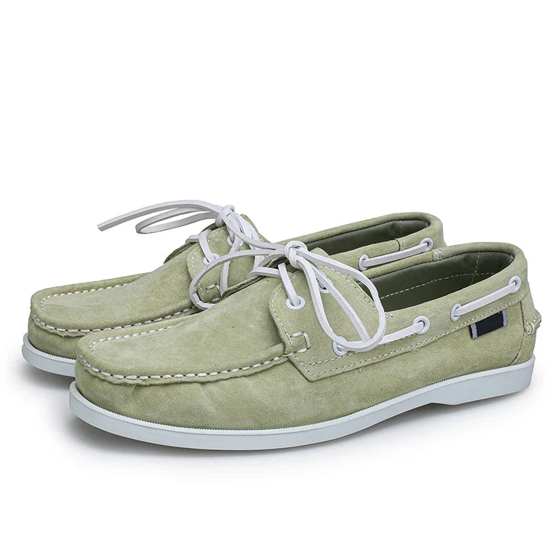 Seafarer Suede Boat Loafers