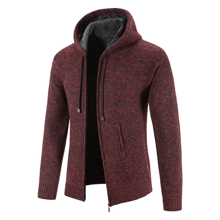 Ashwell Men's Knit Hooded Cardigan