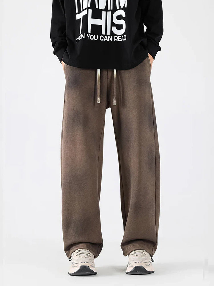 Thornhill Men's Relaxed Wide-Leg Sweatpants