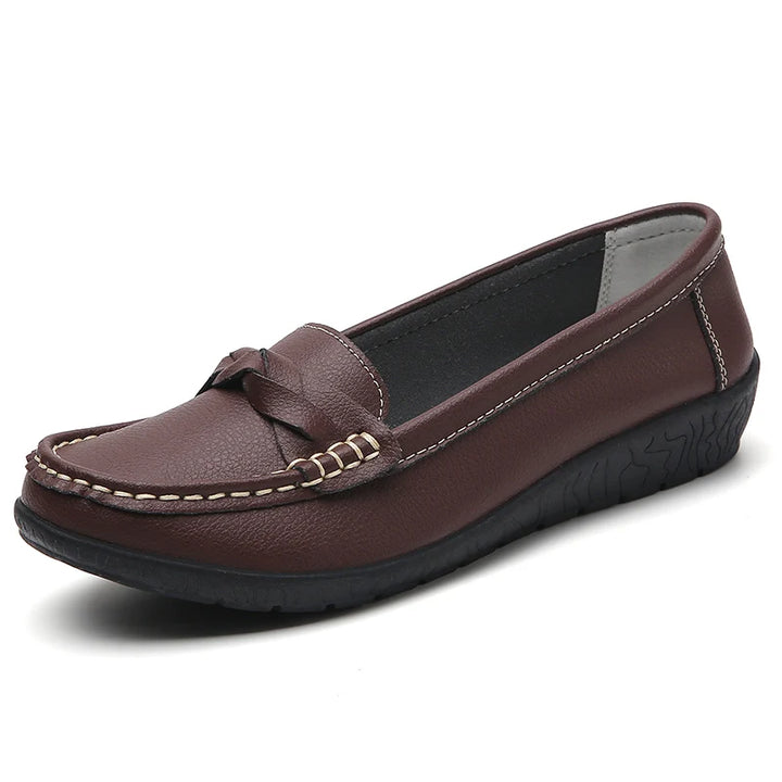 Draven Women's Leather Slip-On Loafers
