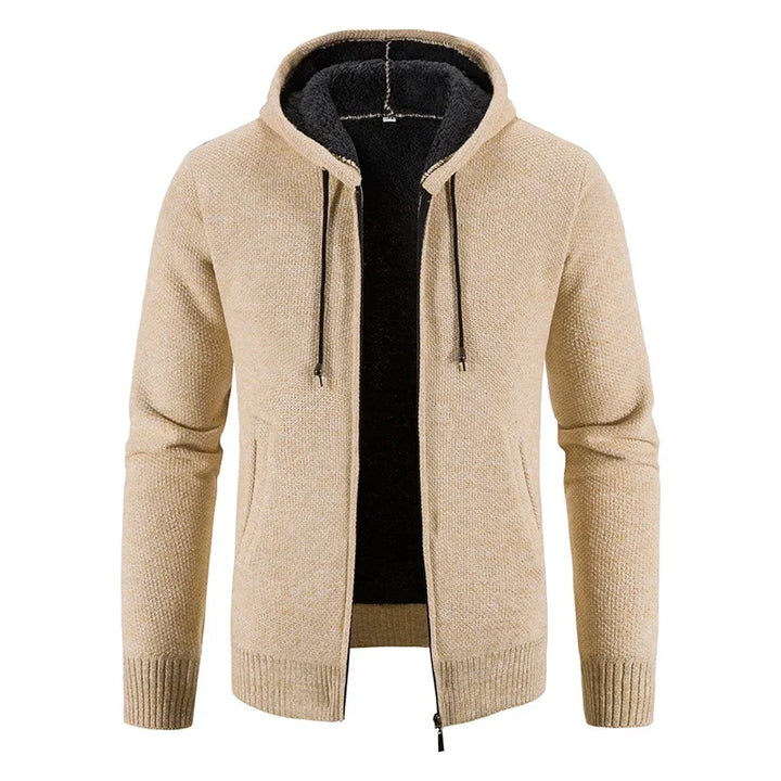 Ashwell Men's Knit Hooded Cardigan