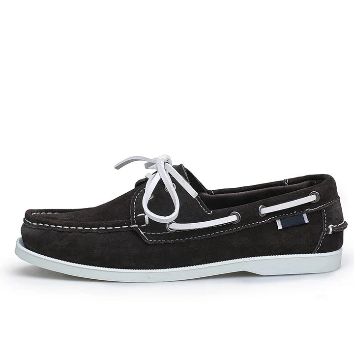 Seafarer Suede Boat Loafers