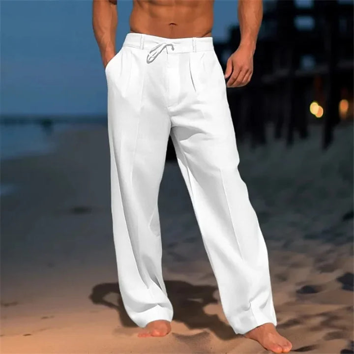 Harland Men's Linen Drawstring Pants