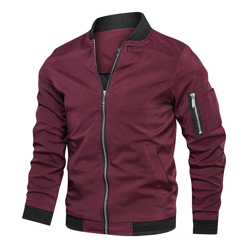 Garrison Men's Windproof Bomber Jacket