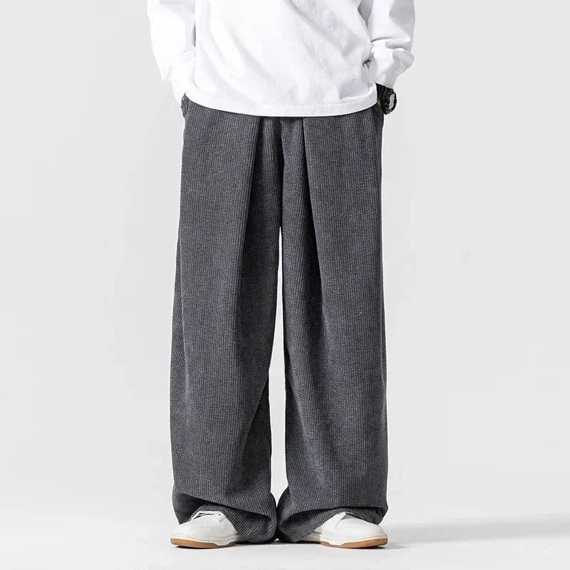 Knox Wide-Leg Corduroy Sweatants