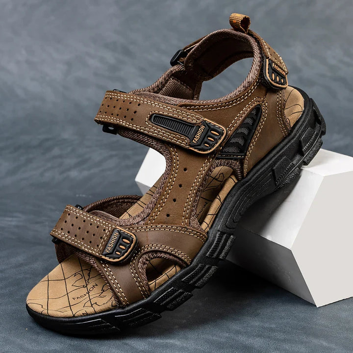 Callum Genuine Leather Sport Sandals