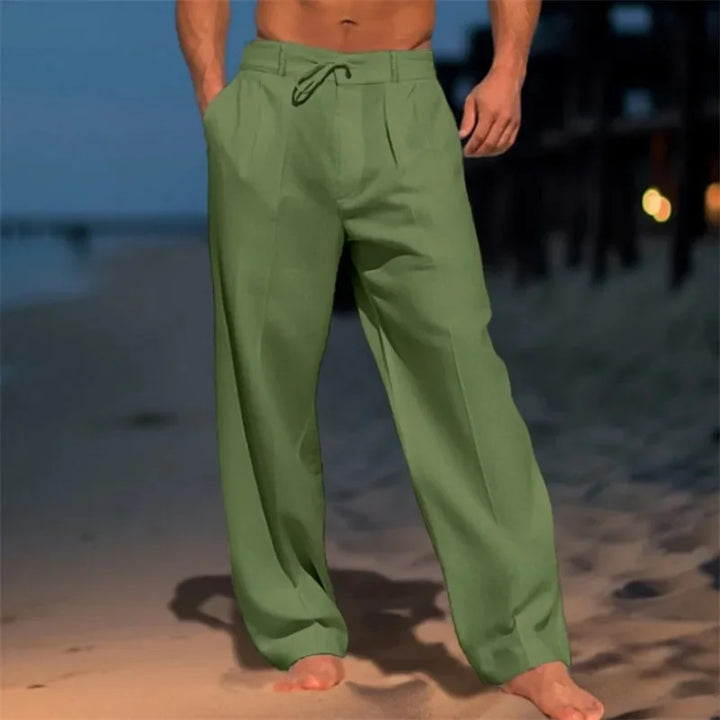 Harland Men's Linen Drawstring Pants