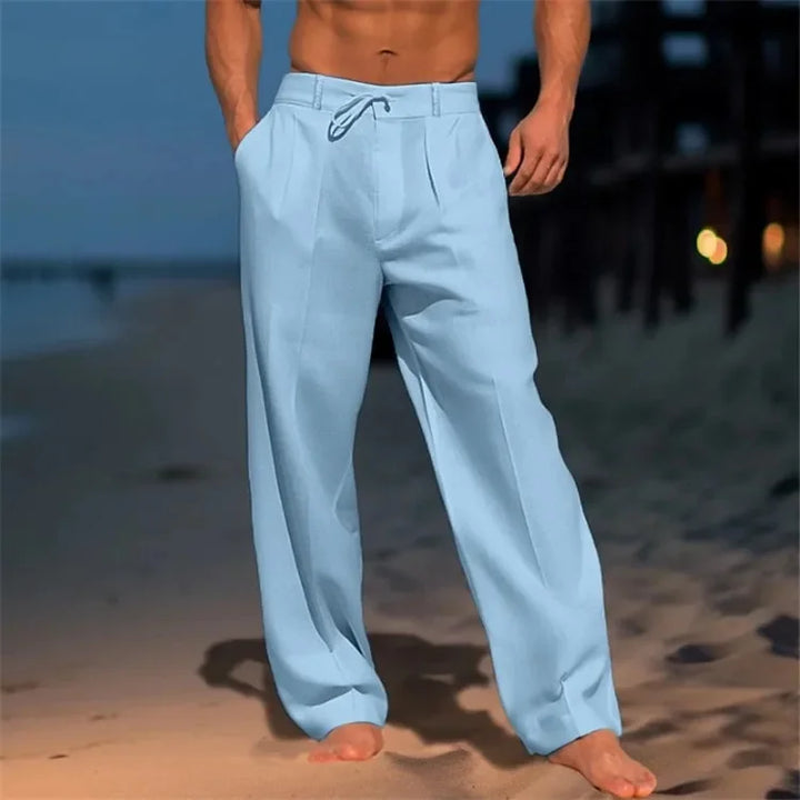 Harland Men's Linen Drawstring Pants