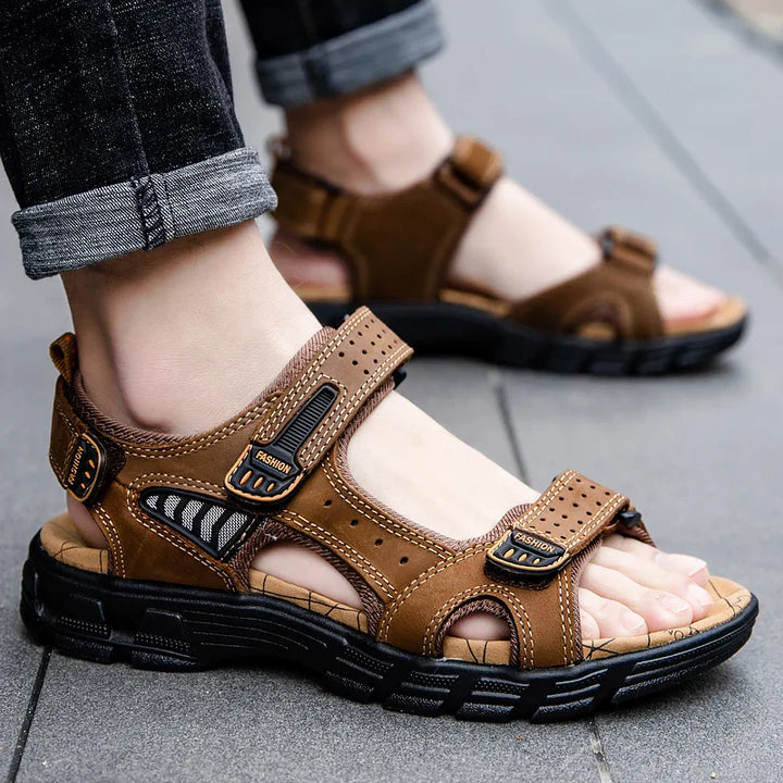 Callum Genuine Leather Sport Sandals