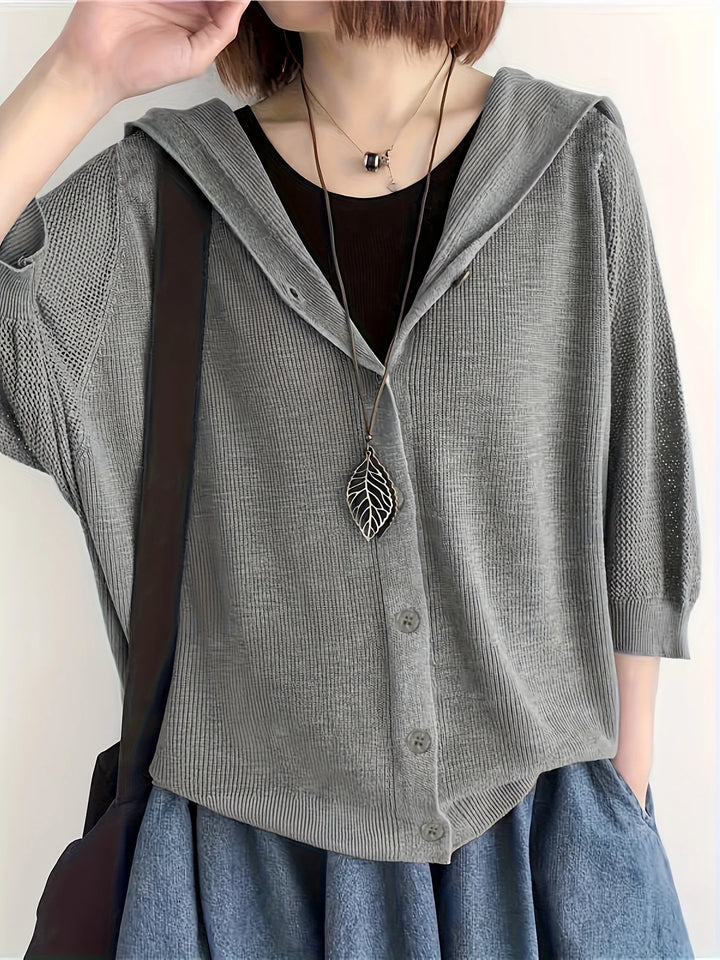Callan Women's Ribbed Cardigan Sweater