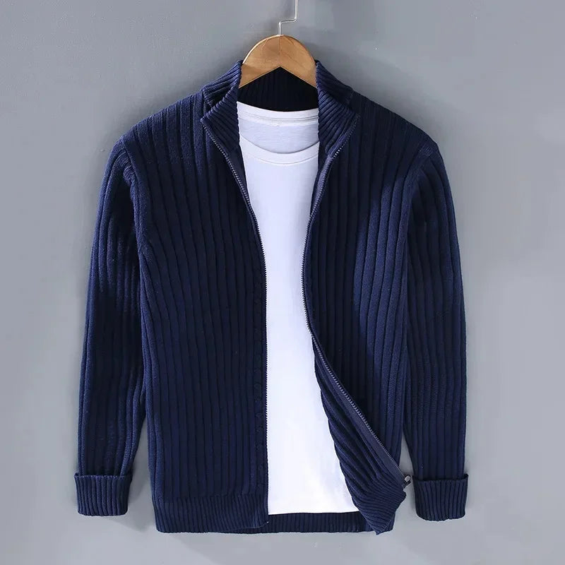 Miles Lucas Men's Zip Cardigan