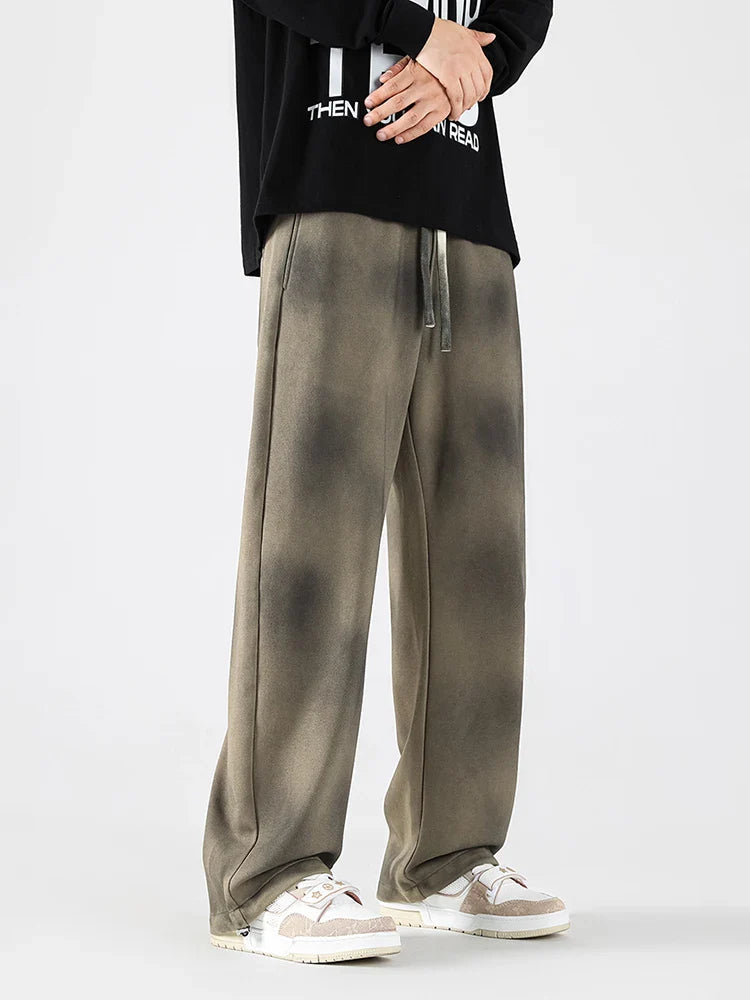Thornhill Men's Relaxed Wide-Leg Sweatpants