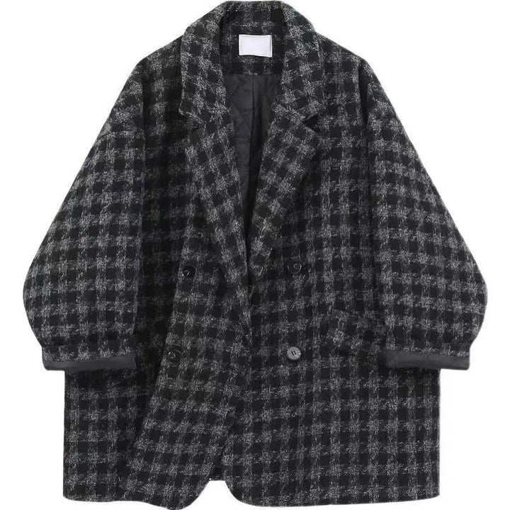 Rizzo Houndstooth Wool Coat