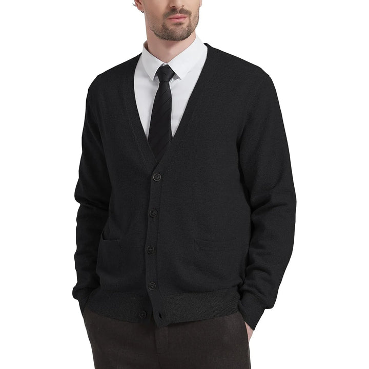 Talmadge Men's Knit Button Cardigan
