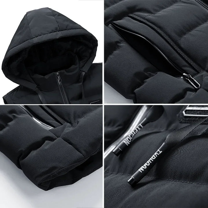 Vance Insulated Puffer Vest with Hood