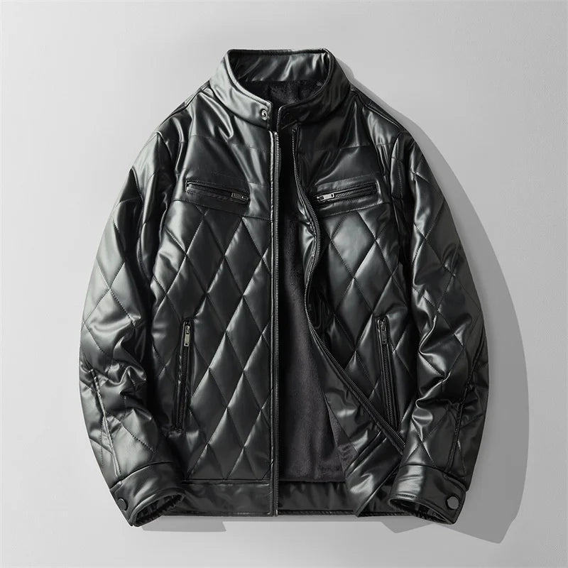 Barrow Quilted Leather Jacket