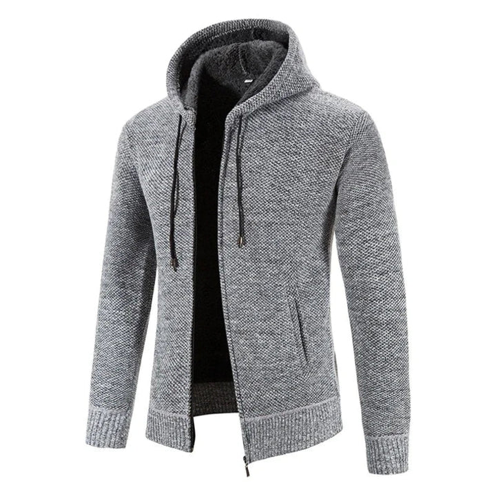 Ashwell Men's Knit Hooded Cardigan