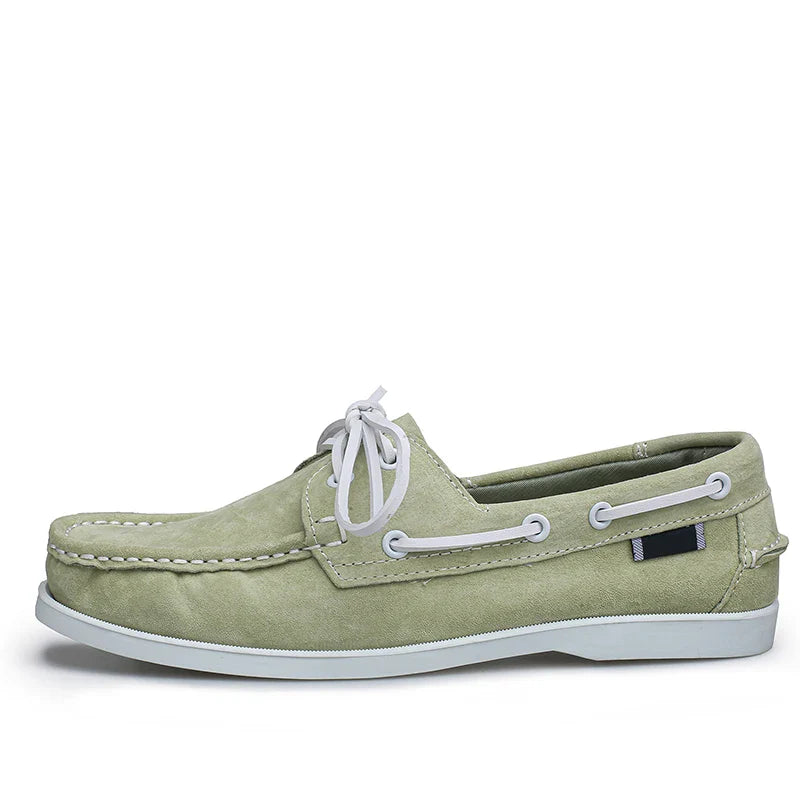 Seafarer Suede Boat Loafers