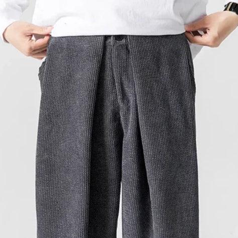 Knox Wide-Leg Corduroy Sweatants