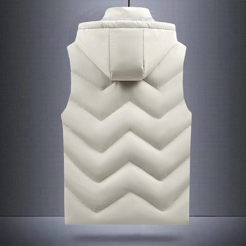 Forrest Men's Quilted Hooded Vest
