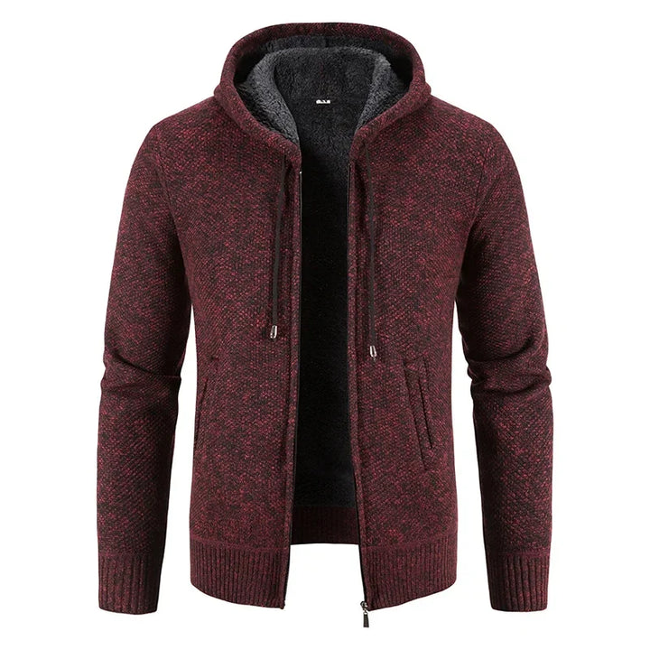 Ashwell Men's Knit Hooded Cardigan
