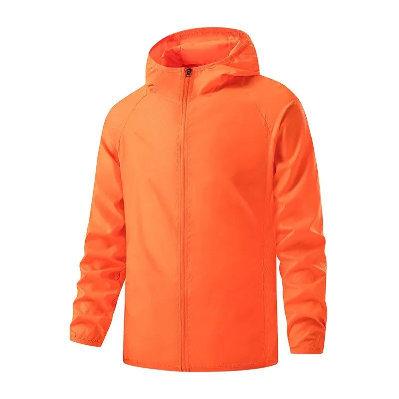 Brisk Lightweight Packable Rain Jacket