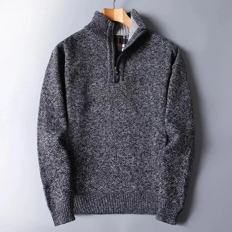 Tobias Men's Quarter-Zip Knit Sweater