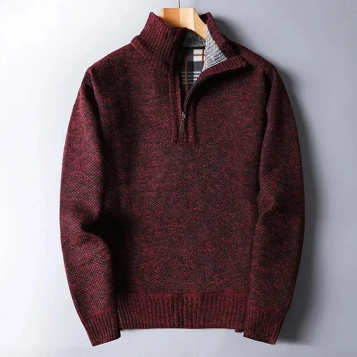 Tobias Men's Quarter-Zip Knit Sweater
