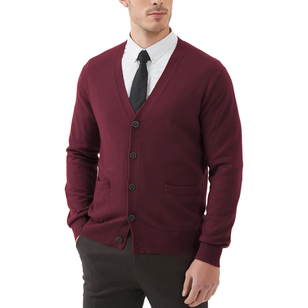 Talmadge Men's Knit Button Cardigan