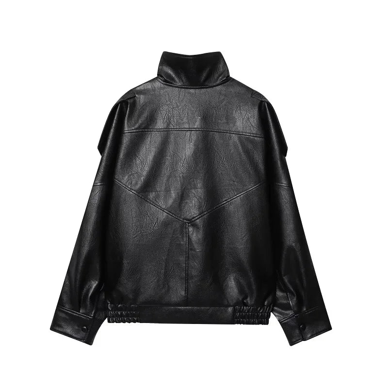 Dawson Leather Bomber Jacket