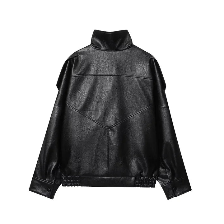 Dawson Leather Bomber Jacket