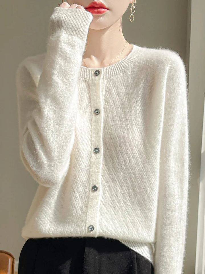 Brynlee Women's Merino Wool Cardigan