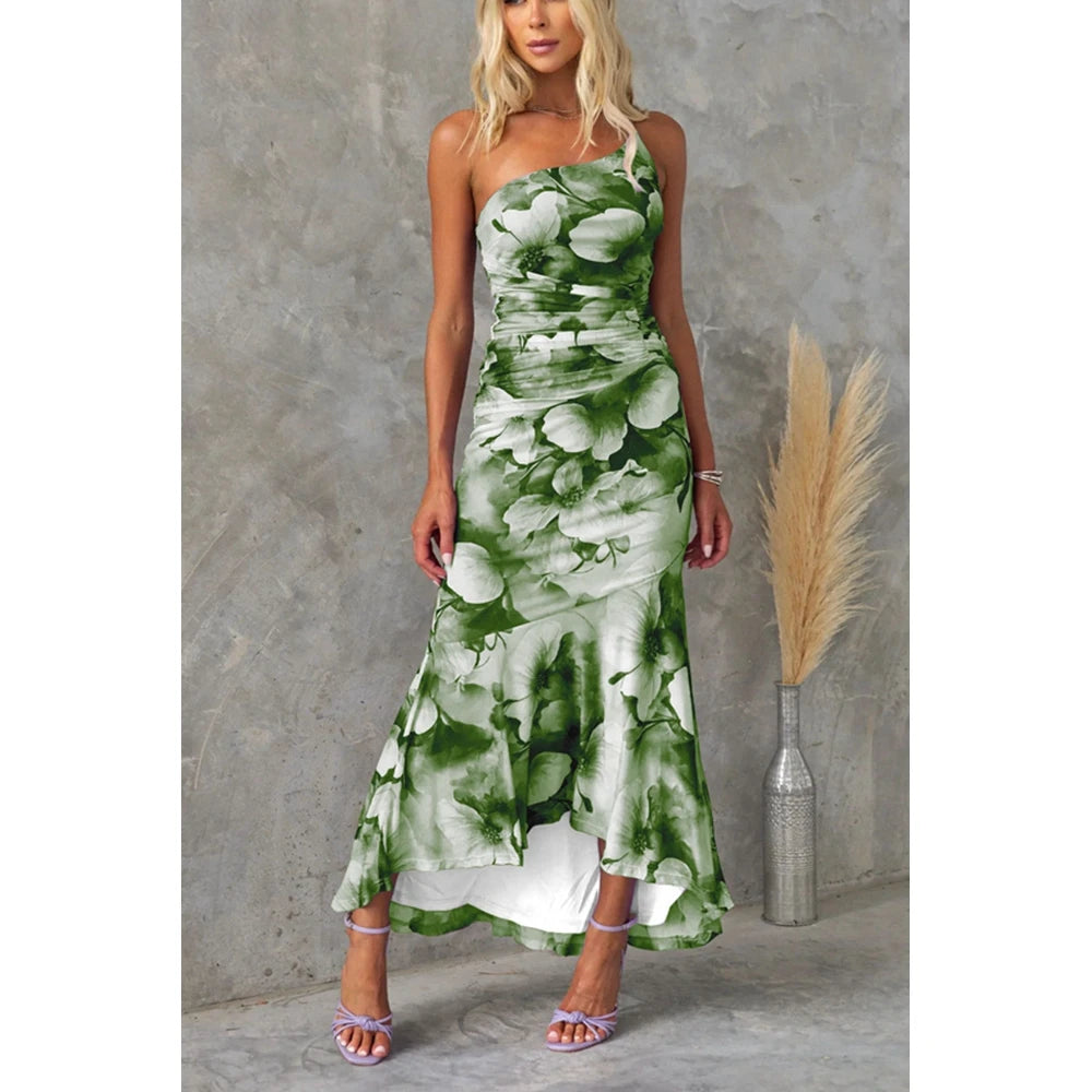 Cosima Women's Floral Strapless Maxi Dress